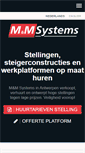 Mobile Screenshot of mm-systems.be